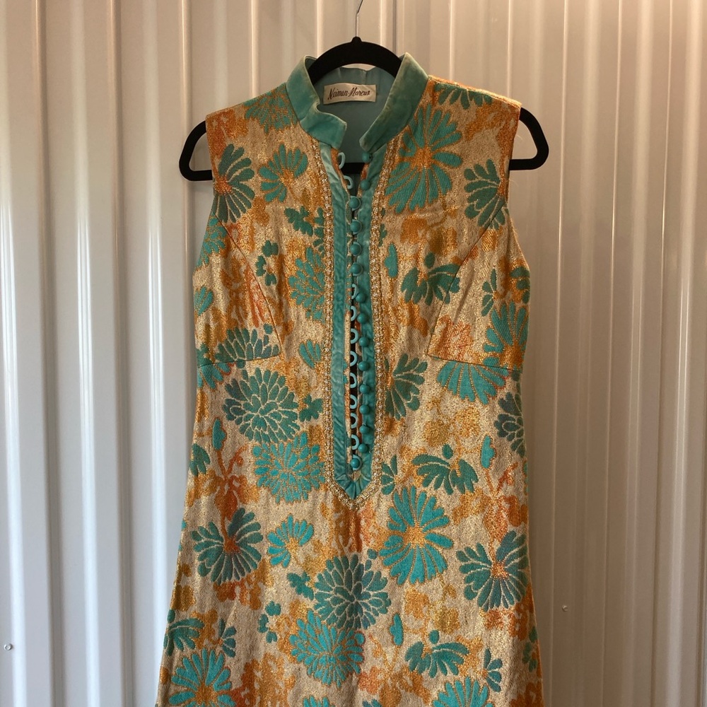 Neiman Marcus Brocade Hostess Vest 1960s